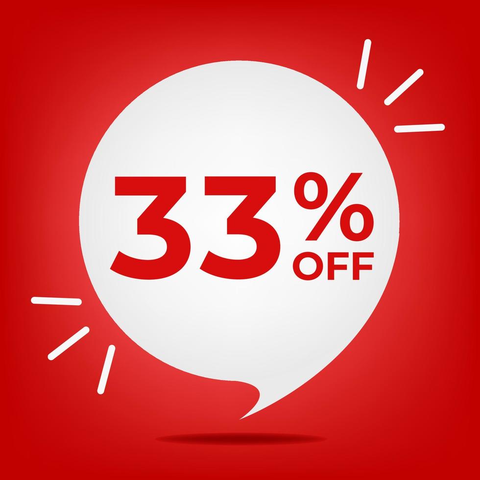 33% en productos específicos