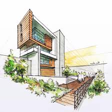 Ilustración Urbana con Acuarela