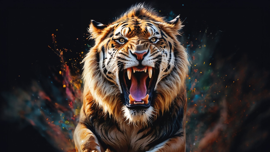 Richard Parker con óleo