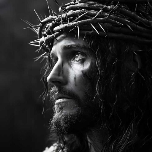 Mesías con carboncillo