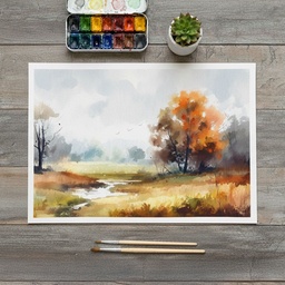 Paisajismo con acuarela